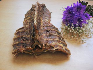 getrockneter Hirsch-Rücken - groß - 1 Stück