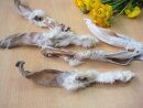 Kaninchenohren mit Fell 500g