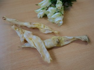 getrocknete Kaninchen-Ohren