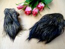 Wildschwein-Ohren mit Fell 5 Stück